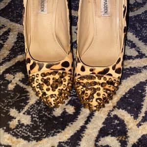 Steve Madden Leopard high heels